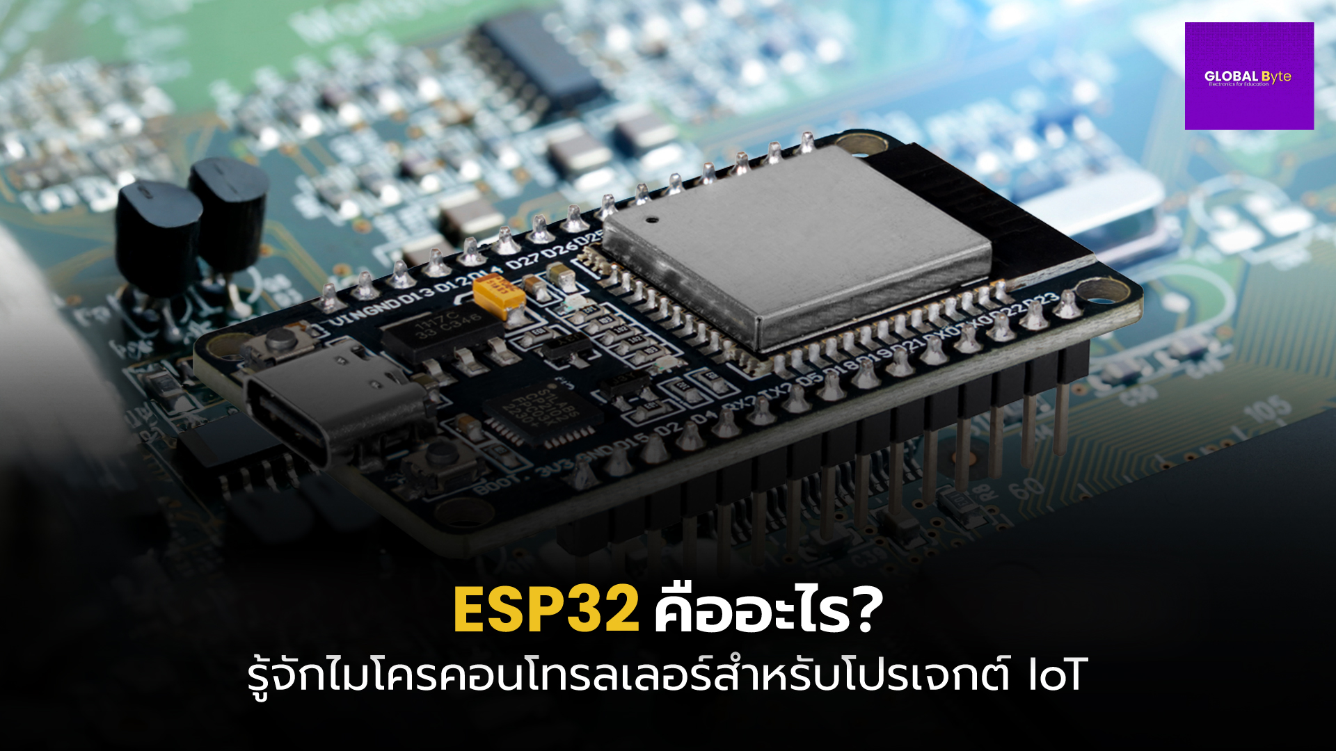 ESP32 คืออะไร? รู้จักไมโครคอนโทรลเลอร์สำหรับพัฒนา IoT | Dek-D.com