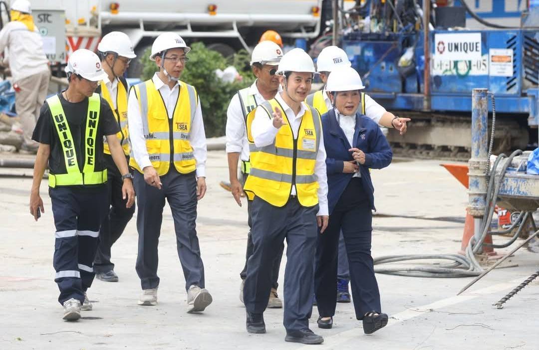 ส.วิศวกรโครงสร้างกองทุน ววน.ร่วมสำรวจวงเวียนใหญ่ หลังทีม สกสว.และนักวิจัยกองทุน