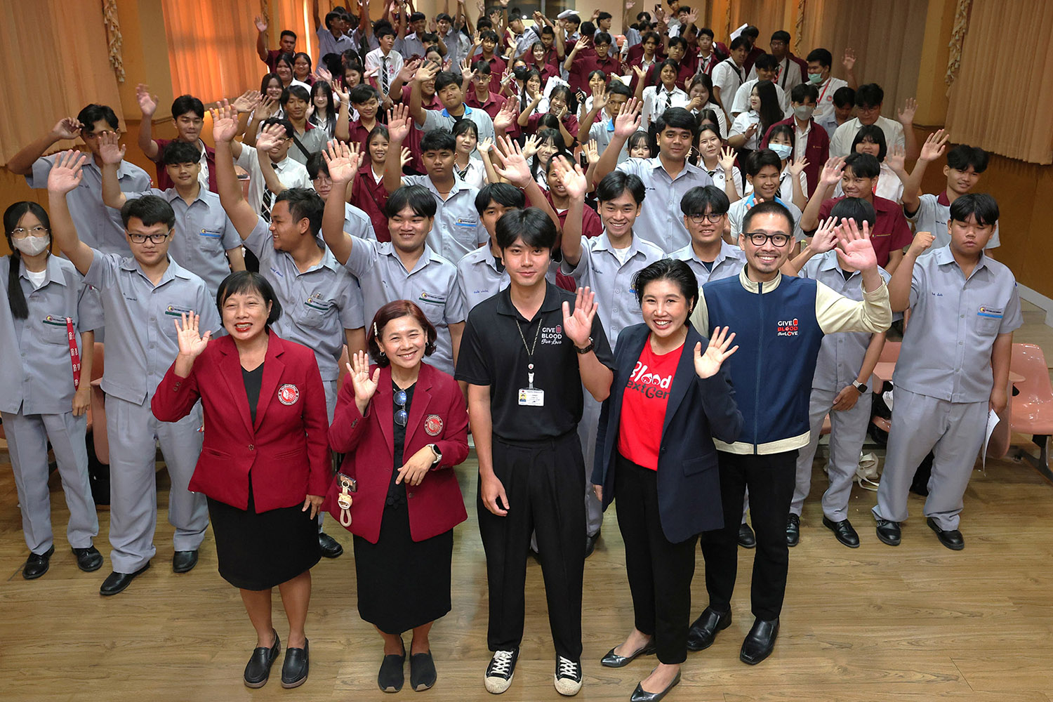 ศูนย์บริการโลหิตแห่งชาติ สภากาชาดไทย ชวนเยาวชนค้นหาจุดแข็ง เปลี่ยนพลังของตัวเองเป็นพลังช่วยชีวิต — f