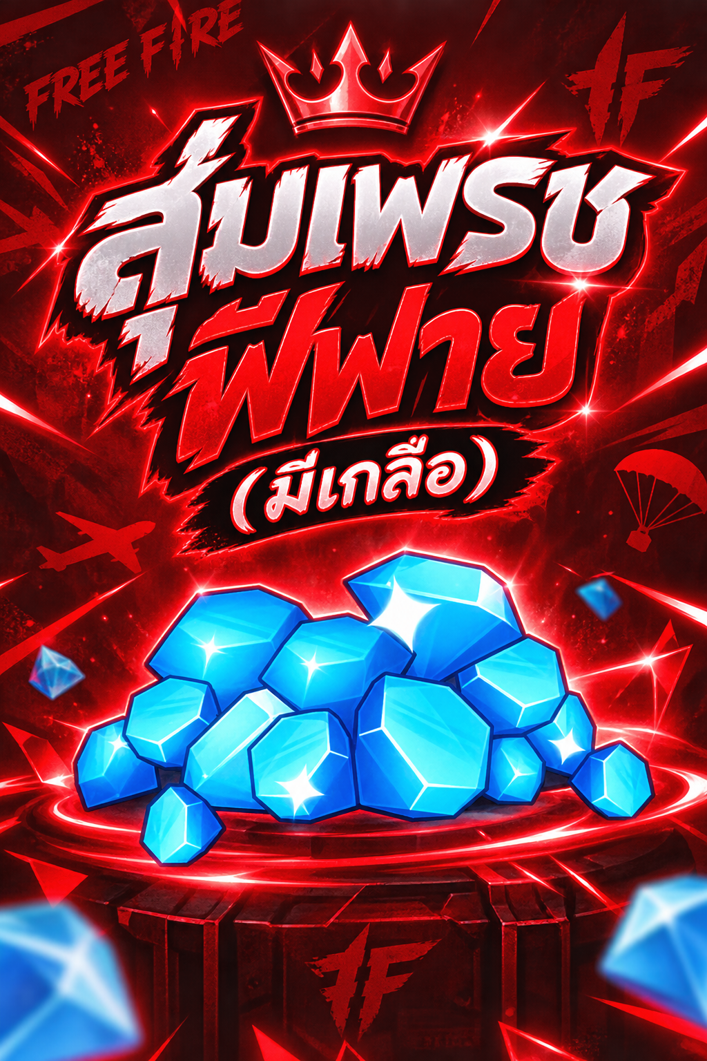 สุ่มเพรชFree Fire💎