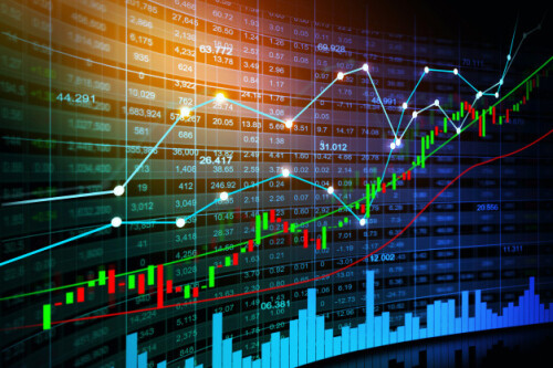 stock market forex trading graph 73426 123