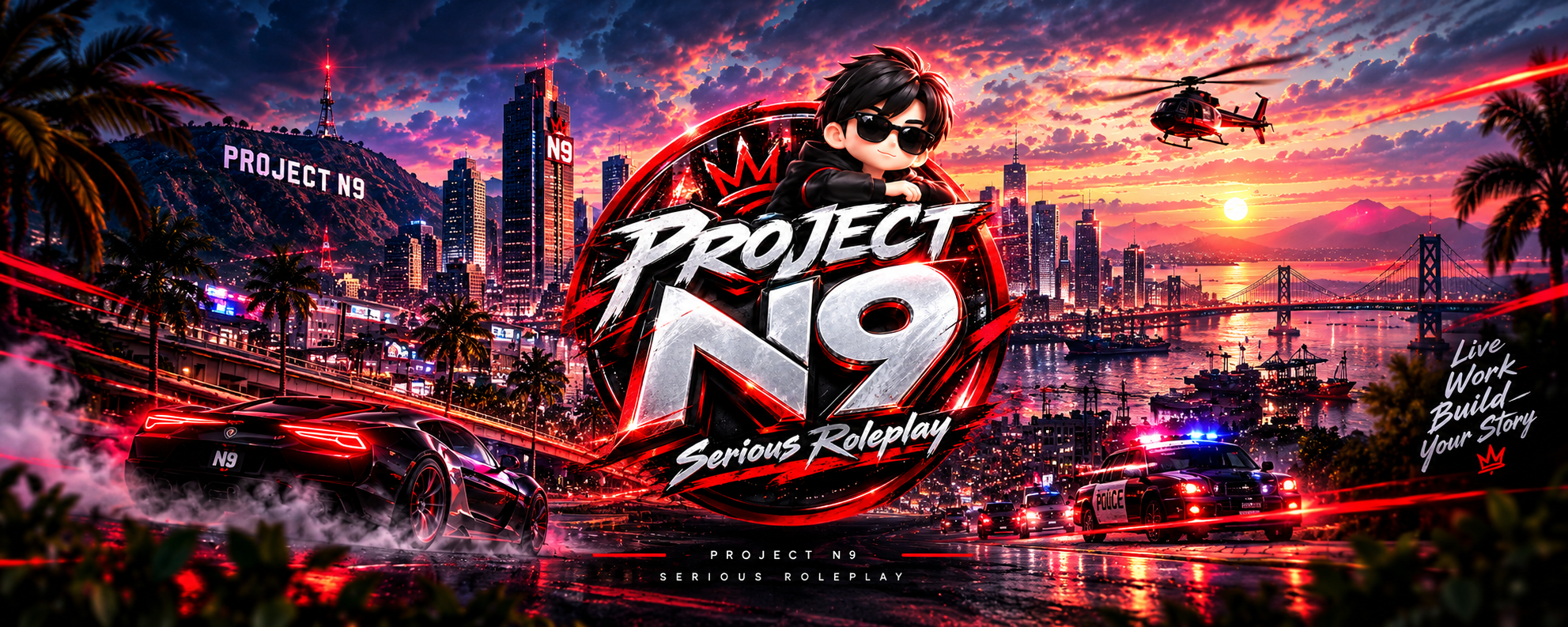 PROJECT N9 ┃ Serious Roleplay & ระบบอ